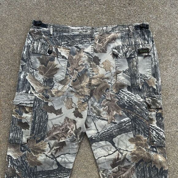 Vintage Liberty Pants Mens Xtra Large XL 42x31 RealTree Camo Hunting 90s USA - Picture 8 of 13